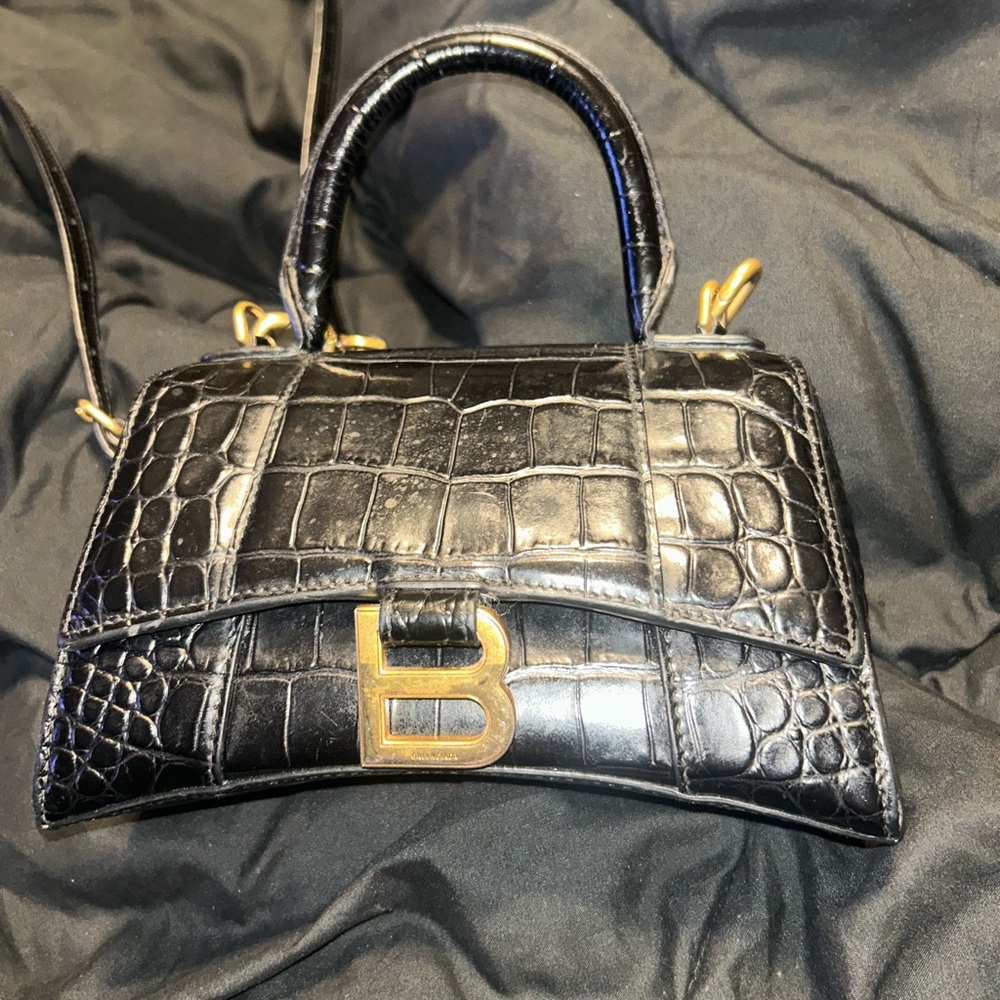 Balenciaga Black Mini Bag with Gold Hardware - Picture 3 of 6